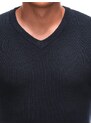 Buďchlap Jednoduchý granátový sveter E225