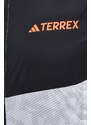 Vetrovka adidas TERREX šedá farba, HZ1319