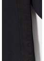 Dievčenské šaty Emporio Armani tmavomodrá farba, mini, oversize