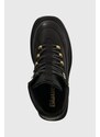 Členkové topánky Blauer Kerens dámske, čierna farba, na plochom podpätku, F3KERENS02.LEN