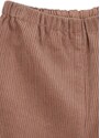 Detské bavlnené nohavice Konges Sløjd béžová farba, jednofarebné