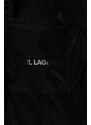 Detská bunda Karl Lagerfeld čierna farba