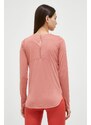 Bežecké tričko s dlhým rukávom Asics Nagino ružová farba