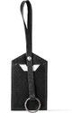 Bagind Avion Sirius - ručne vyrobené kožené puzdro na menovku z čiernej hovädzej kože, ručná výroba