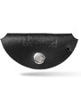 Bagind Motey Sirius - ručne vyrobené čierné puzdro na káble z hovädzej kože
