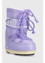 Detské snehule Moon Boot fialová farba