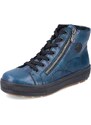 Dámska členková obuv RIEKER N2710-12 modrá W3