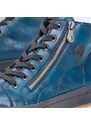 Dámska členková obuv RIEKER N2710-12 modrá W3