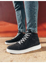 Ombre Clothing Pánske sneakers topánky - čierna T418