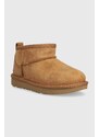 Detské semišové snehule UGG T CLASSIC ULTRA MINI