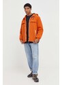 Bunda Tommy Jeans pánska, oranžová farba, zimná