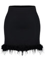 Trendyol Black Fitted Skirt