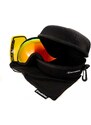 Čierno/červené snowboardové okuliare Horsefeathers Knox