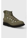 Semišové topánky A-COLD-WALL* ALPINE BOOT Alpine Boot pánske, zelená farba ACWUF093