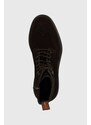 Semišové členkové topánky Gant Millbro hnedá farba, 27643417.G46