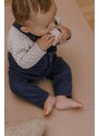 Detský bavlnený svetrík That's mine Juno Sweaters 28495 béžová farba, teplý, JUNO