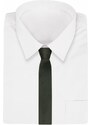 Trendy olivová pánska kravata Angelo di Monti