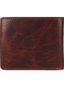 Lagen Pánska kožená peňaženka 266-3701/M veľké pivo - hnedá