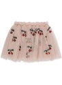 Dievčenská sukňa Konges Sløjd ružová farba, mini, áčkový strih