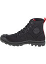 Čierne dámske členkové topánky Palladium Pampa Hi Army 78583-008-M