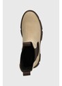 Semišové topánky chelsea Gant Monthike dámske, béžová farba, na platforme, 27554390.G24