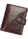 EL FORREST Kvalitná kožená hnedá pánska peňaženka (GPPN377)