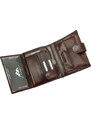 EL FORREST Kvalitná kožená hnedá pánska peňaženka (GPPN377)
