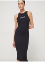 Šaty Juicy Couture čierna farba, mini, priliehavá