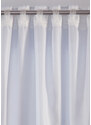 bonprix Záves s recyklovaným polyesterom a zimnou potlačou (1 ks), farba šedá