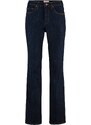 bonprix Pohodlné strečové džínsy, loose fit, farba modrá, rozm. 36