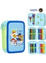 PENCIL CASE WITH ACCESSORIES PAW PATROL