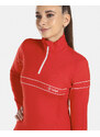 Dámske funkčné tričko s golierom Kilpi LEEMA-W červená