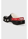 Šľapky Crocs NBA Miami Classic Clog čierna farba, 208861