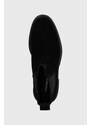 Semišové topánky Vagabond Shoemakers JOHNNY 2.0 pánske, čierna farba, 5679.040.20