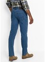 bonprix Strečové džínsy Regular Fit, rovné (2 ks) s recyklovaným polyesterom, farba modrá