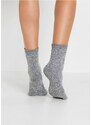 bonprix Thermo ponožky froté (5 ks), bio bavlna, farba modrá
