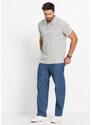 bonprix Voľné nohavice, Classic Fit, rovné, farba modrá