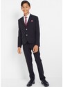 bonprix Oblek + košeľa + kravata (4-dielna súprava), farba čierna