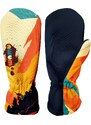 Softshellové rukavice WAMU s fleecom MOUNTAIN BIKE - viacfarebná