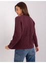 Wool Fashion Italia Sweater-AT-SW-2346-2.99P-Dark Purple
