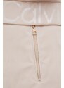 Bunda Calvin Klein Jeans dámska, béžová farba, zimná, oversize