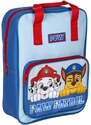 CERDÁ Detský / chlapčenský hranatý batoh s predným vreckom Tlapková patrola - Paw Patrol - motív Marshall a Chase - 6L