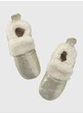 Detské semišové papuče Shoo Pom béžová farba