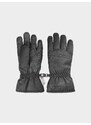 4F Dievčenské lyžiarske rukavice Thinsulate - čierne