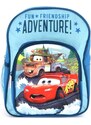 HappySchool Detský / chlapčenský batoh s predným vreckom Autá - Cars - motív Fun friendship adventure - 8L