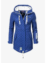 Marikoo ZIMTZICKE P dámska zimná softshell bunda s kapucňou, modrá