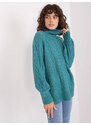 Wool Fashion Italia Sweater-AT-SW-2355-2.12P-Turquoise