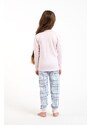 Italian Fashion Dievčenské pyžamo Glamour ružové