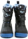 Wojtylko 4Z24103G čierno modré detské zimné topánky