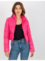 Dámska bunda NM KR XZ 005A.98P tmavo ružová - FPrice